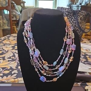 Elegant Multicolor Beaded Necklace